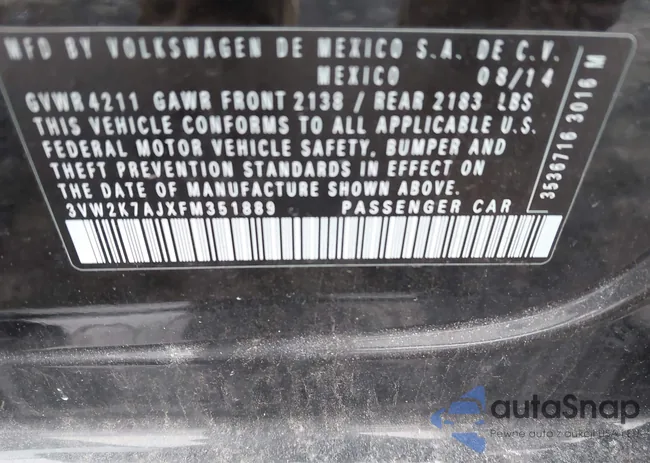 3VW2K7AJXFM351889: 44234685