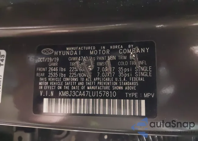 KM8J3CA47LU157810: 44234040