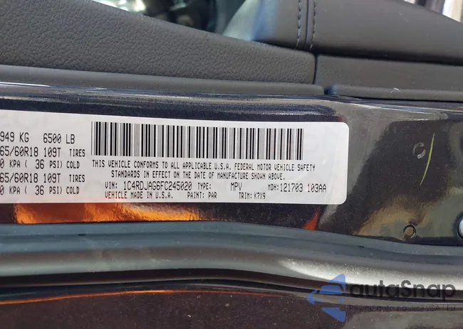 1C4RDJAG6FC245020: 44234046