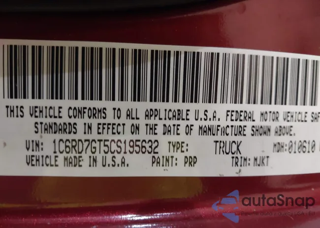 1C6RD7GT5CS195632: 44234074