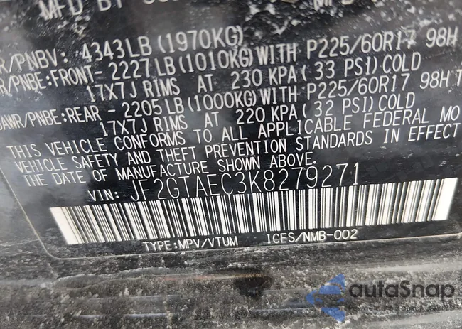 JF2GTAEC3K8279271: 44234328