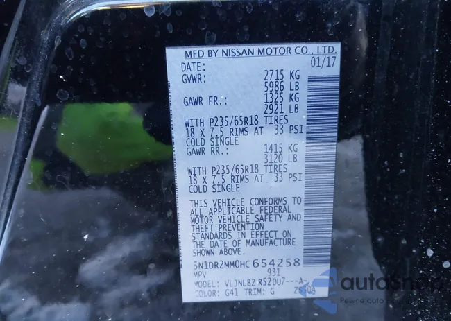 5N1DR2MM0HC654258: 44235353