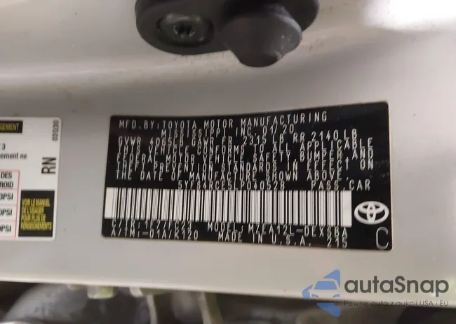 5YFS4RCE5LP040528: 44235604