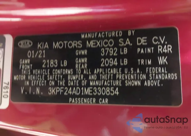 3KPF24AD1ME330854: 44235788