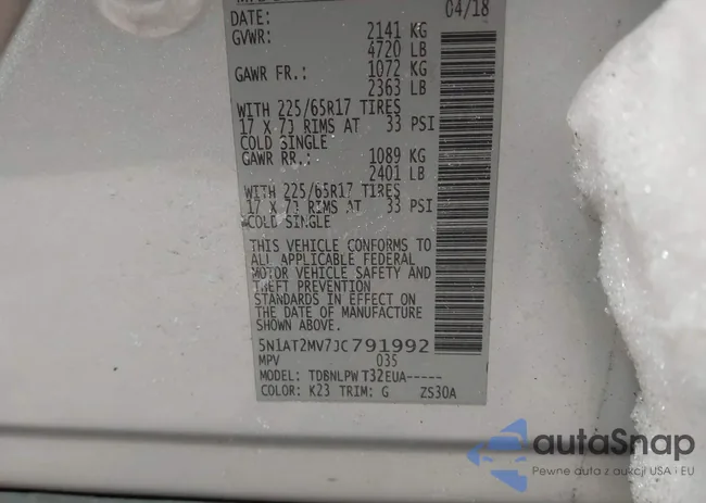 5N1AT2MV7JC791992: 44235836