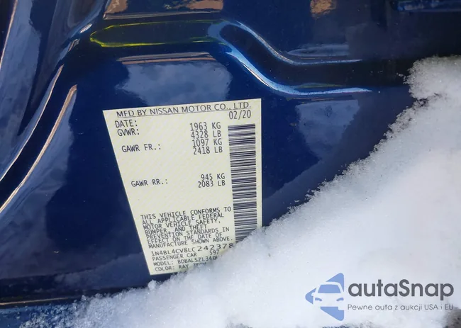 1N4BL4CV8LC242378: 44235126