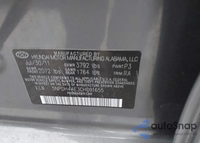 5NPDH4AE3CH091655: 44235143