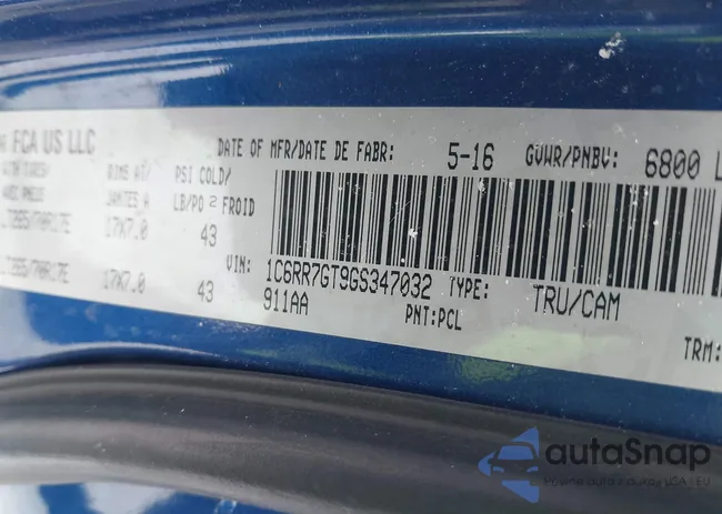 1C6RR7GT9GS347032: 44236873