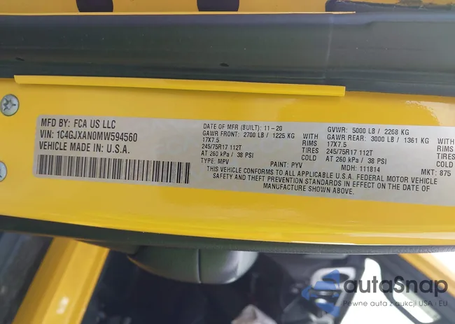 1C4GJXAN0MW594560: 44235979