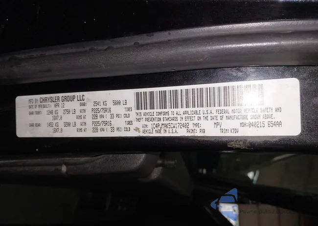 1C4PJMAK5CW172402: 44236314