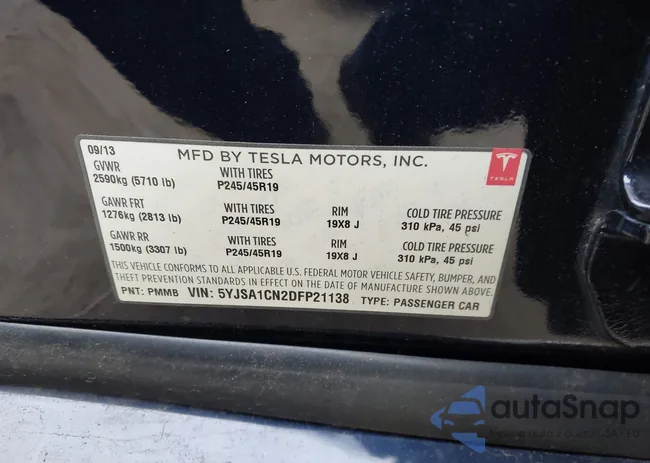 5YJSA1CN2DFP21138: 44237341