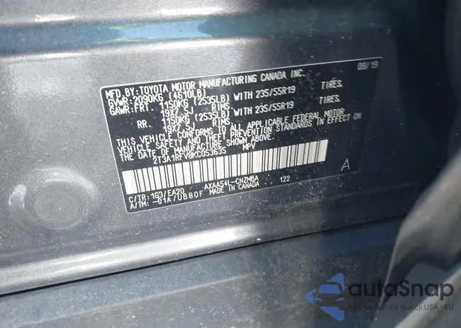 2T3A1RFV8KC053635: 44237403