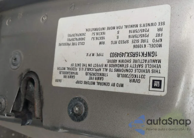 1GNFK16R5XJ494903: 44237535