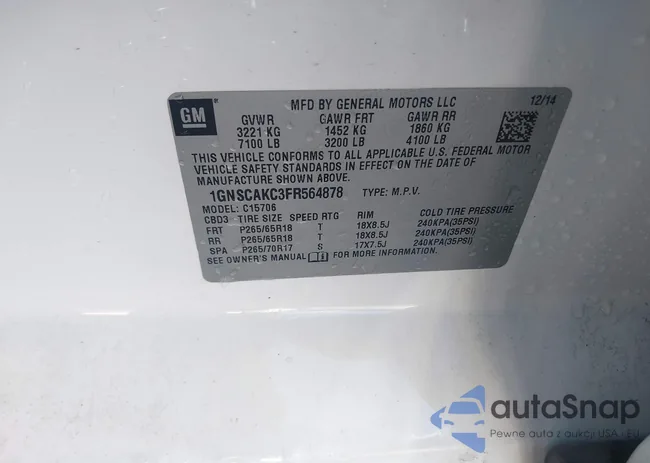 1GNSCAKC3FR564878: 44237602