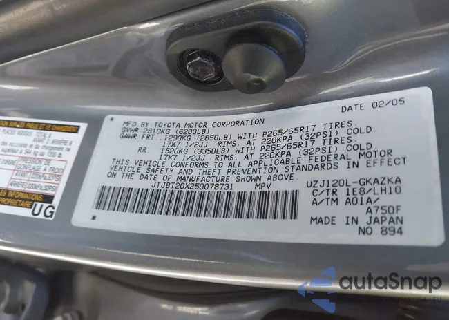 JTJBT20X250078731: 44237722