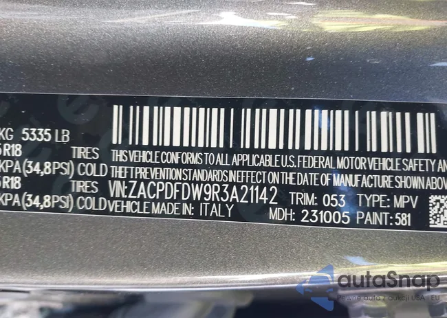 ZACPDFDW9R3A21142: 44236947