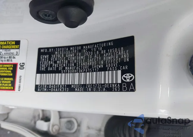 5YFBURHE0KP915117: 44236965