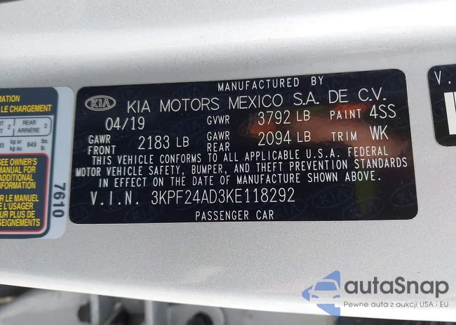 3KPF24AD3KE118292: 44237084