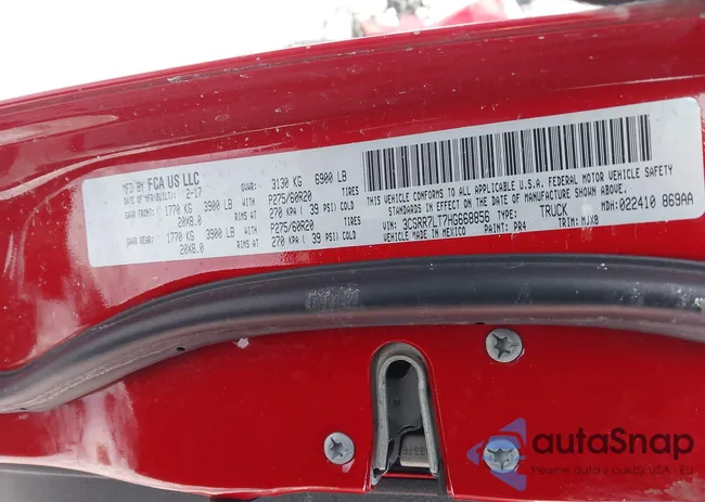 3C6RR7LT7HG668856: 44237113