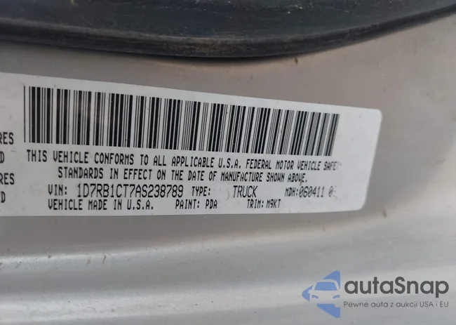 1D7RB1CT7AS238789: 44237133