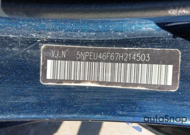5NPEU46F67H214503: 44237298