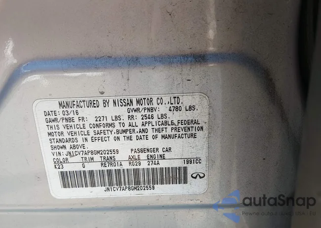 JN1CV7AP8GM202559: 44238654