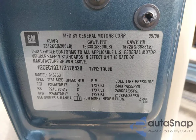 1GCEC19Z77Z178420: 44238656