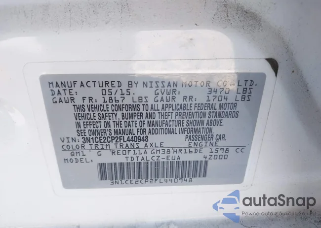 3N1CE2CP2FL440948: 44238683