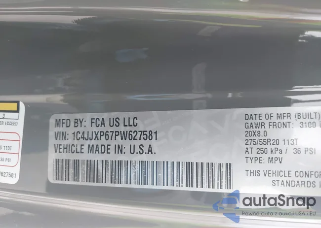 1C4JJXP67PW627581: 44238007