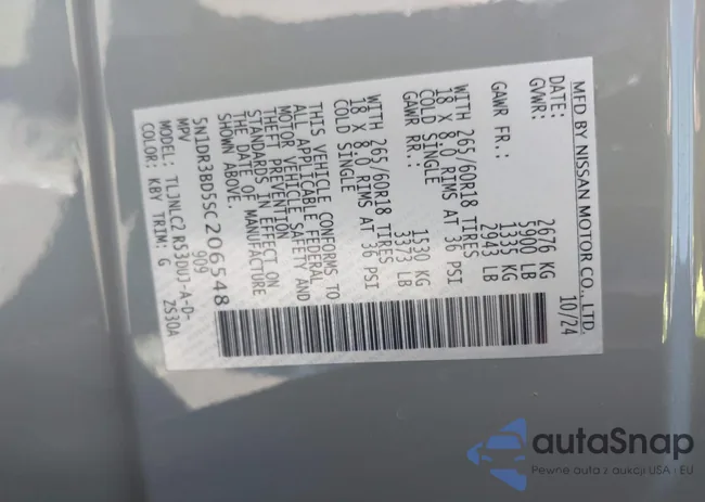 5N1DR3BD5SC206548: 44238228