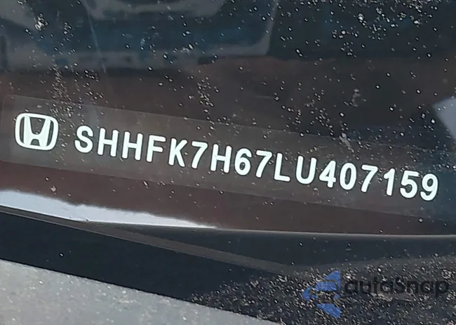 SHHFK7H67LU407159: 44238276