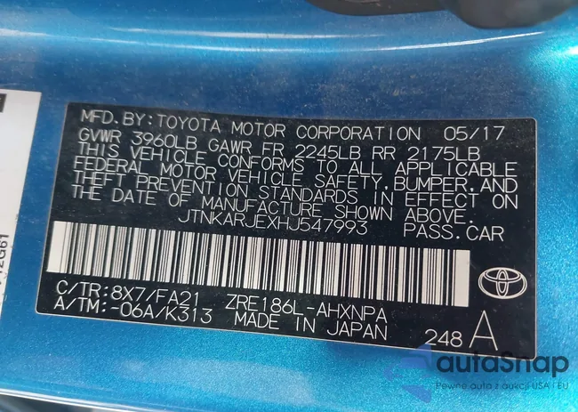 JTNKARJEXHJ547993: 44238318