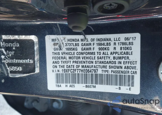 19XFC2F77HE064797: 44239583