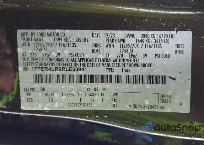 1FTER4LR9RLE00941: 44239620