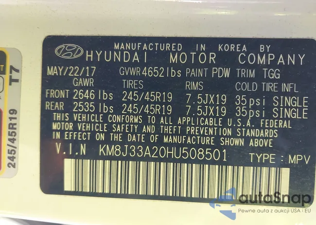 KM8J33A20HU508501: 44239742