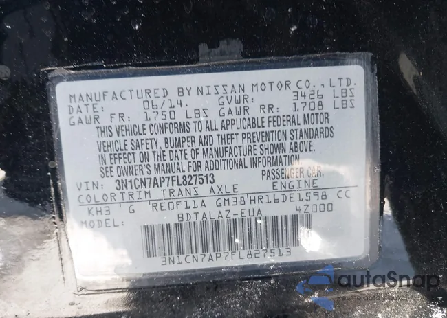 3N1CN7AP7FL827513: 44239028