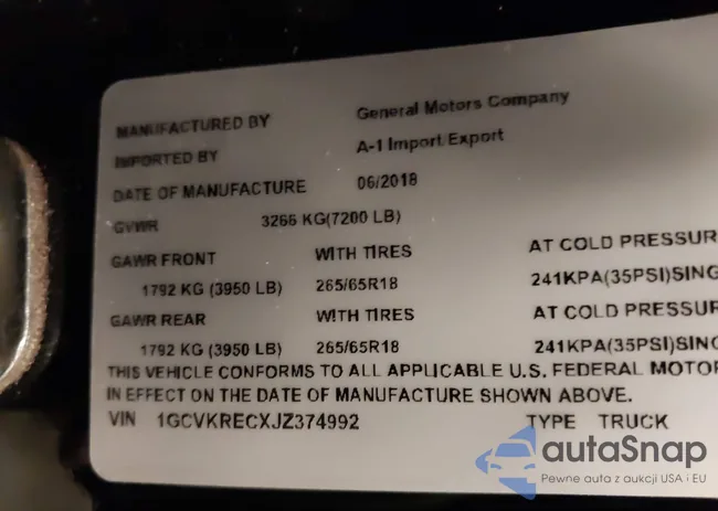 1GCVKRECXJZ374992: 44239077