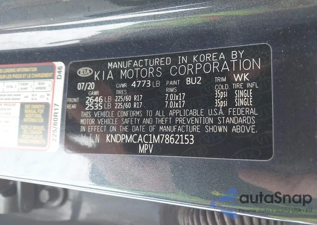 KNDPMCAC1M7862153: 44239147