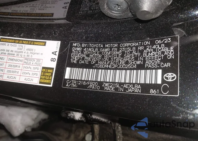 JTDBDMHE2PJ002504: 44240253