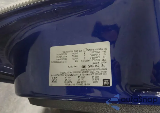 1GTR2VE76DZ211869: 44240269