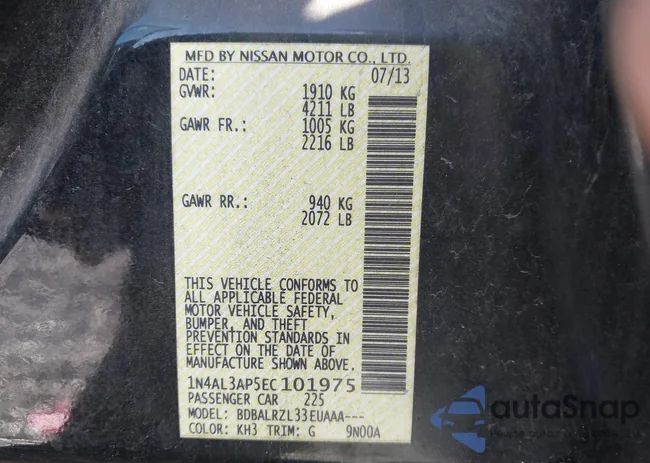 1N4AL3AP5EC101975: 44240272