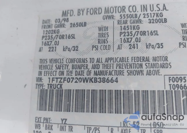 1FTZF0720WKB38664: 44240362