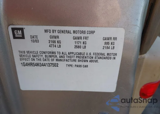 1G4HR54K044137502: 44240368