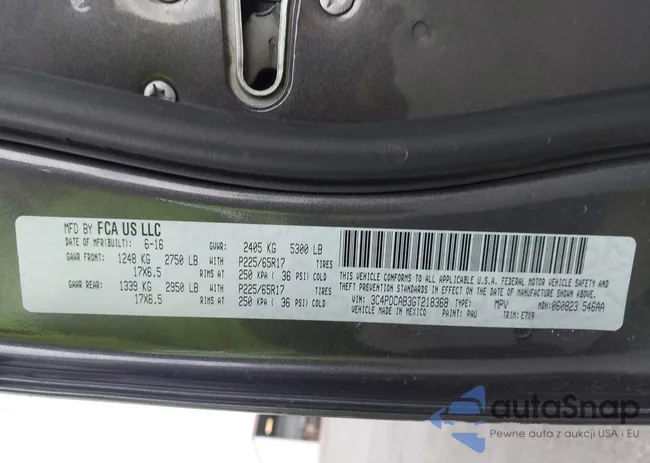 3C4PDCAB3GT218368: 44240519