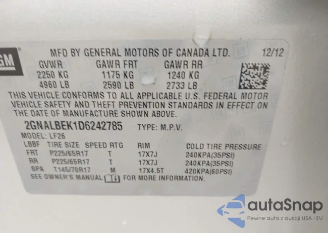 2GNALBEK1D6242785: 44240671