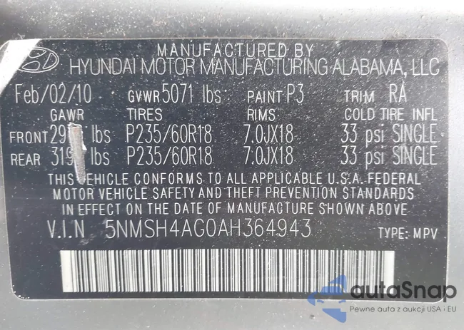 5NMSH4AG0AH364943: 44239955