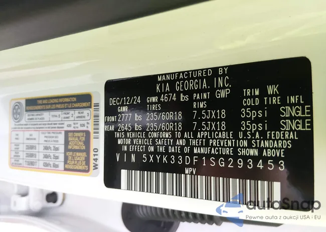 5XYK33DF1SG293453: 44239983