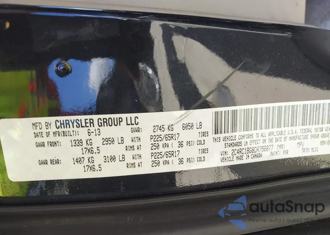 2C4RC1BG8DR796877: 44241422