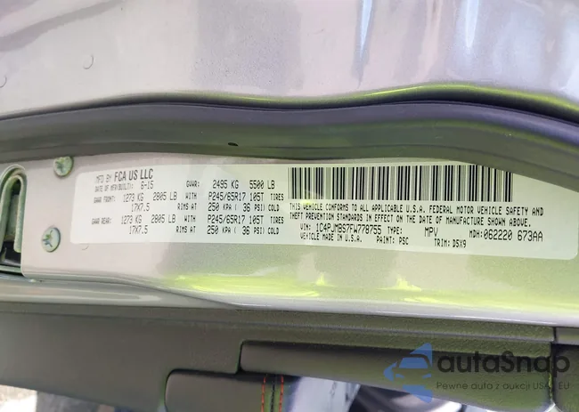 1C4PJMBS7FW778755: 44241654