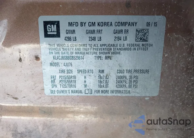 KL4CJBSB8GB529614: 44240953